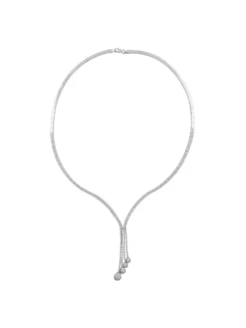 İlyada Zirkon Taşlı Bayan Gümüş Kolye