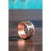 Kadın Bakır Yüzük - Elena Model Özel Baskı Metal Kutu Ve Kuvars Taşı Kadın Bakır Yüzük - Elena Model Özel Baskı Metal Kutu Ve Kuvars Taşı