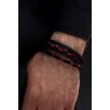 OSMANLI GÜMÜŞ Erkek Bileklik - Erkek Deri Bileklik - Erkek Boncuk Bileklik - Deri Ve Boncuk Kombin Bileklik-Kırmızı OSMANLI GÜMÜŞ Erkek Bileklik - Erkek Deri Bileklik - Erkek Boncuk Bileklik - Deri Ve Boncuk Kombin Bileklik-Kırmızı