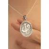 Oval Model Elif Vav Yazılı Bayan Gümüş Kolye Parlak Model Gklallhyzl1-gms Oval Model Elif Vav Yazılı Bayan Gümüş Kolye Parlak Model Gklallhyzl1-gms