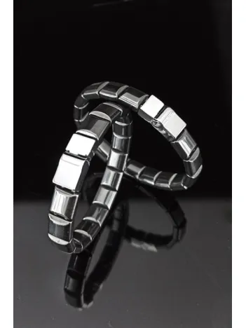 Hematit Doğaltaş Erkek Bileklik TBL1031HMTT-SYH