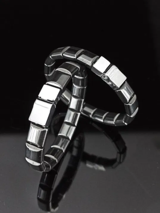 Hematit Doğaltaş Erkek Bileklik TBL1031HMTT-SYH