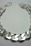 GURMET GÜMÜŞ ERKEK BİLEKLİK KÜNYE DEVASA 64gr