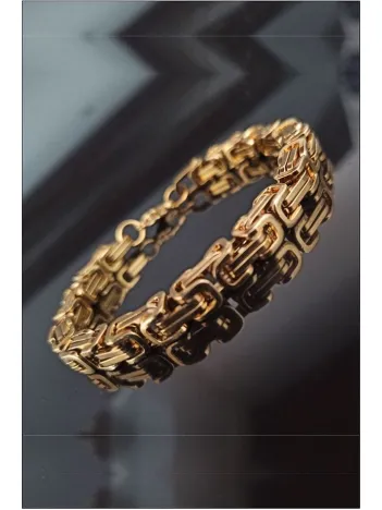 7mm Erkek Kral Çelik Bileklik