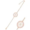 Rose Lotus Çiçeği Model Kadın Gümüş Bileklik GBLLTSCCGM1-ROS