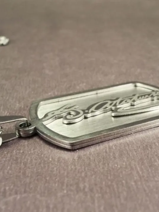 OttoMan Atatürk İmzalı Çelik Erkek Kolye Zincir OttoMan Atatürk İmzalı Çelik Erkek Kolye Zincir