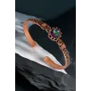 Kadın Bakır Bileklik Yüzük Set - Mistik Topaz Model 2 Ağaç Kabuğu Model İnce Metal Kutu Kuvars Taşlı Kadın Bakır Bileklik Yüzük Set - Mistik Topaz Model 2 Ağaç Kabuğu Model İnce Metal Kutu Kuvars Taşlı