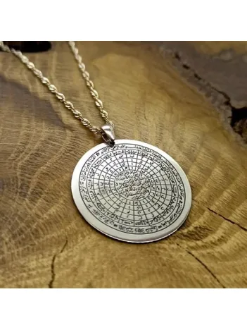 Cennet-ül Esma Bayan Gümüş Kolye GKLGMSCEESM