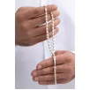 Gümüş Tespih Çizgili Büyük Boy 22gr Gümüş Tespih Çizgili Büyük Boy 22gr
