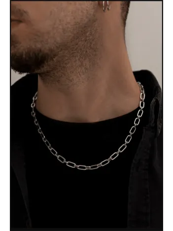 Erkek Kolye - Gemici Model Erkek Çelik Kolye - 316 L Paslanmaz Çelik Kolye