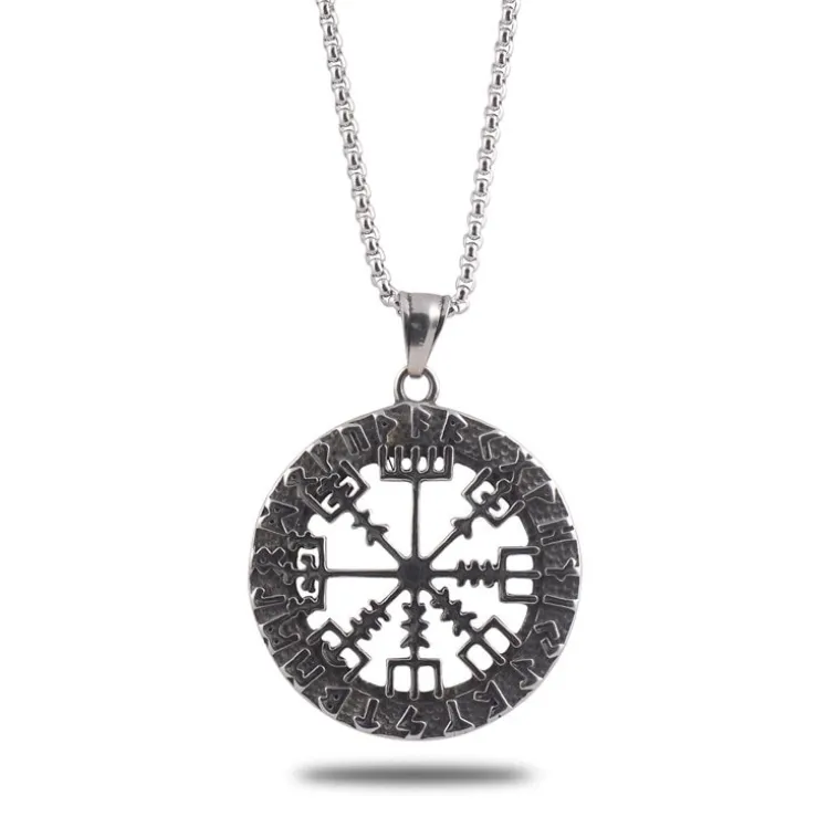 Ottoman Çelik Viking Rune Odin Sembolü Model Erkek Kolye Ckl0vkngodn-gms Ottoman Çelik Viking Rune Odin Sembolü Model Erkek Kolye Ckl0vkngodn-gms