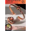 Kadın Bakır Bileklik Yüzük Set - Zultanit Taşı Model 2 Ağaç Kabuğu Model İnce Metal Kutu Kuvars Taşı Kadın Bakır Bileklik Yüzük Set - Zultanit Taşı Model 2 Ağaç Kabuğu Model İnce Metal Kutu Kuvars Taşı