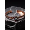 Kadın Bakır Bileklik - Mistik Topaz Model 2 Ağaç Kabuğu Model İnce Metal Kutu Doğal Taşlar Bilezik Kadın Bakır Bileklik - Mistik Topaz Model 2 Ağaç Kabuğu Model İnce Metal Kutu Doğal Taşlar Bilezik