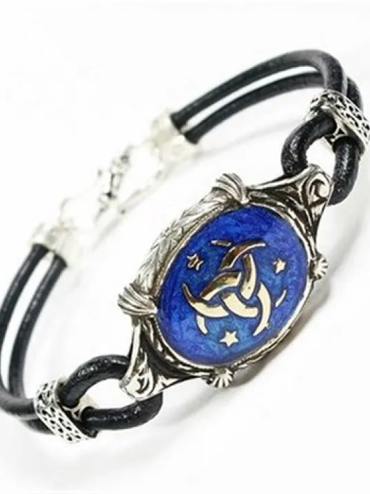 Teşkilatı Mahsusa Deri Gümüş Erkek Bayan Bileklik Teşkilatı Mahsusa Deri Gümüş Erkek Bayan Bileklik