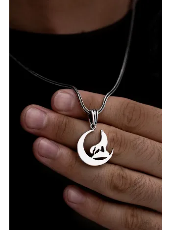 Bozkurt Erkek Gümüş Kolye Zincir