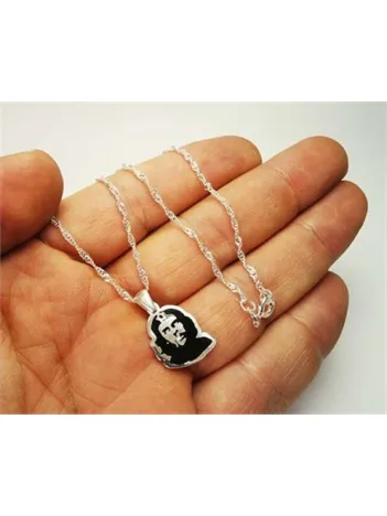 Che Gümüş Bayan Kolye