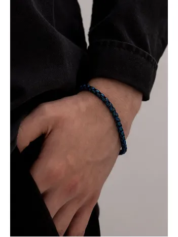 Erkek Çelik Bileklik - Ottoman 5.5mm Polo Erkek Bileklik Künye Ince Model