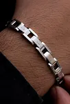 Erkek Çelik Bileklik - Vida Model Çelik Bileklik