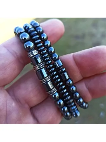 Erkek 3 lü Doğaltaş Bileklik