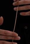 Erkek Çelik Bileklik - Rose Altın Kaplama Sarp Model Erkek Bileklik