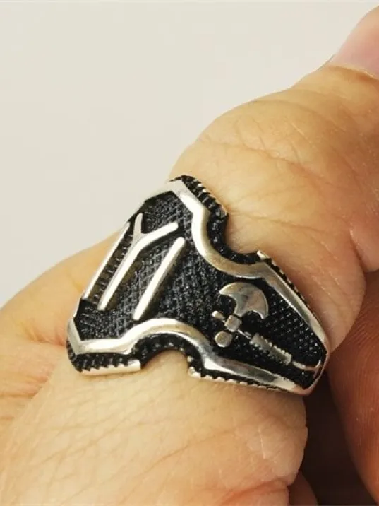 Iyı Ertuğrul Kayı Gümüş Erkek Yüzük