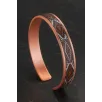 Kadın Bakır Bileklik Yüzük Set - Rosewhite Model Özel Baskı Metal Kutu Ve Kuvars Taşı Kadın Bakır Bileklik Yüzük Set - Rosewhite Model Özel Baskı Metal Kutu Ve Kuvars Taşı