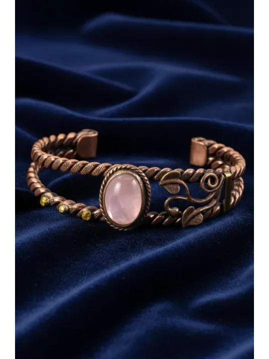 Kadın Bakır Bileklik – Sedef Taşlı Çift Burgu Model Kadın Bakır Bilezik - Metal Kutu Ve Doğal Taşlar Kadın Bakır Bileklik – Sedef Taşlı Çift Burgu Model Kadın Bakır Bilezik - Metal Kutu Ve Doğal Taşlar