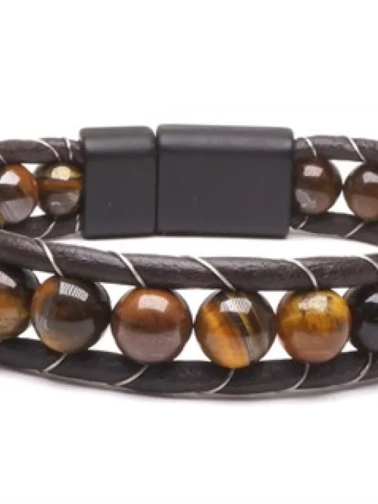 Kaplangözü Doğaltaş Erkek Bileklik