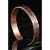 Kadın Bakır Bileklik - Lenka Model Özel Baskı Metal Kutu Ve Kuvars Taşı Kadın Bakır Bileklik - Lenka Model Özel Baskı Metal Kutu Ve Kuvars Taşı