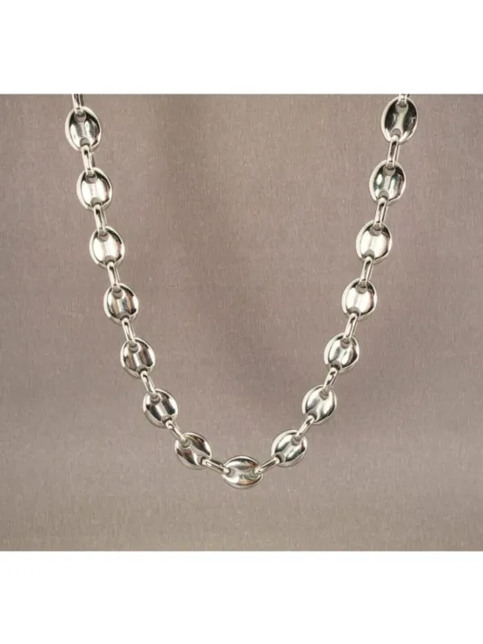 Gemici Model İnce Çelik Erkek Kolye Zincir