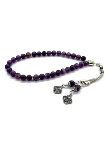 Ametist Doğaltaş Tespih