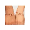 Erkek Bayan Çelik Bileklik - Paslanmaz Spiral Çelik Çivi Bileklik-Rose Erkek Bayan Çelik Bileklik - Paslanmaz Spiral Çelik Çivi Bileklik-Rose