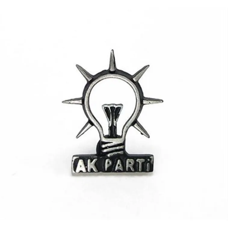 Gümüş Akparti Rozeti Gümüş Akparti Rozeti