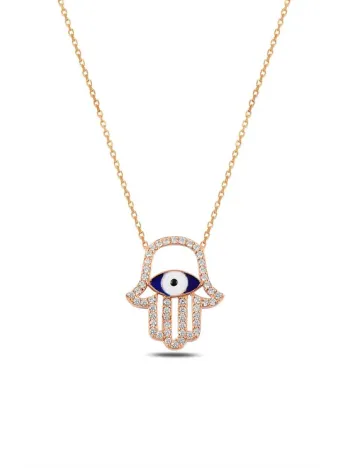 Kadın Gümüş Kolye Gklftmanam2-ros