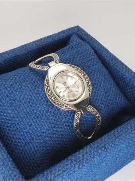 Alis Bayan Gümüş Saat