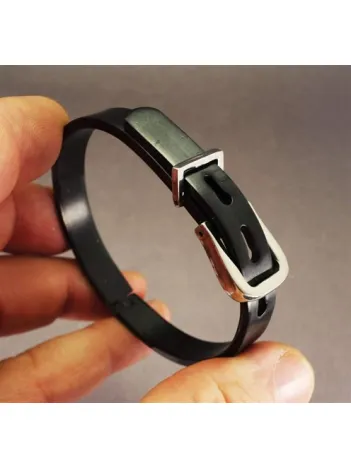 OttoMan Kelepçe Kemer Modeli Erkek Bayan Çelik Bileklik-Gümüş OttoMan Kelepçe Kemer Modeli Erkek Bayan Çelik Bileklik-Gümüş