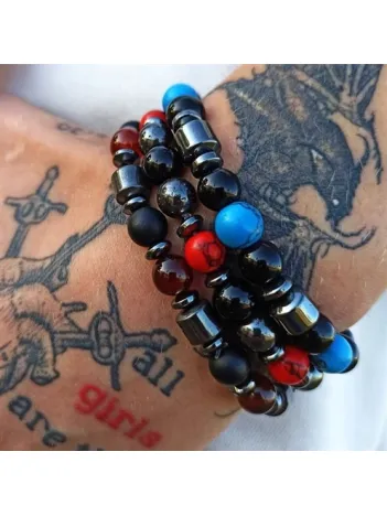 Doğaltaş 3 lu Set  Unisex Bileklik