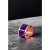 Kadın Bakır Yüzük - Laura Model Özel Baskı Metal Kutu Ve Kuvars Taşı Kadın Bakır Yüzük - Laura Model Özel Baskı Metal Kutu Ve Kuvars Taşı