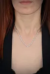 Ayperi Bayan Zirkon Taşlı Gümüş Su Yolu Set - Kolye, Bileklik, Küpe, Yüzük