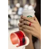 Kadın Bakır Yüzük - Sunny Model Özel Baskı Metal Kutu Ve Kuvars Taşı Kadın Bakır Yüzük - Sunny Model Özel Baskı Metal Kutu Ve Kuvars Taşı