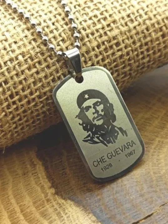 Che Çelik Erkek Bayan Kolye