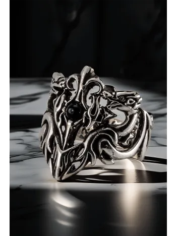 Ejderin Gözü Erkek Zihgir Okçu Başparmak Yüzüğü