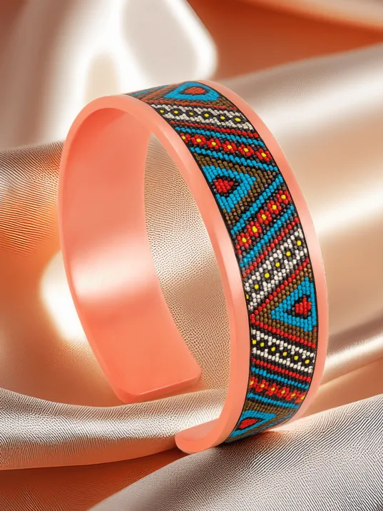 Kadın Bakır Bileklik Yüzük Set - Arina Model Özel Baskı Metal Kutu Ve Doğal Taşlar Kadın Bakır Bileklik Yüzük Set - Arina Model Özel Baskı Metal Kutu Ve Doğal Taşlar