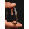 Copper Wave Bakır Kelepçe Bilezik Erkek Kadın Doğal Taşı ve Metal Kutulu Copper Wave Bakır Kelepçe Bilezik Erkek Kadın Doğal Taşı ve Metal Kutulu