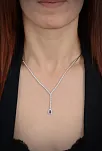 Belinda Bayan Ametist Taşlı Gümüş Su Yolu Set - Kolye, Bileklik, Küpe, Yüzük