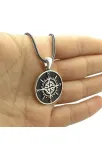 Pusula Erkek Gümüş Kolye Zincir Pusula Erkek Gümüş Kolye Zincir