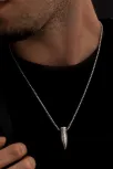 Erkek Kolye-Çelik Mermi Kurşun Model Erkek Kolye Erkek Kolye-Çelik Mermi Kurşun Model Erkek Kolye