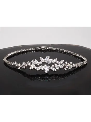 Kardelen Su Yolu Gümüş Bileklik