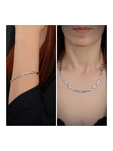 Asena Balık Sırtı 925 Ayar Kadın Gümüş Bileklik - Gblasenabl1-gms
