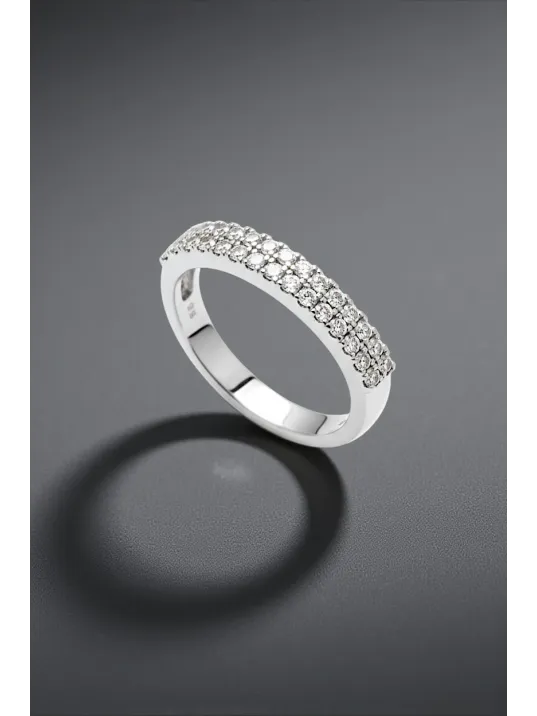 Eftalya Model Gümüş Su Yolu Kadın Yüzük Eftalya Model Gümüş Su Yolu Kadın Yüzük